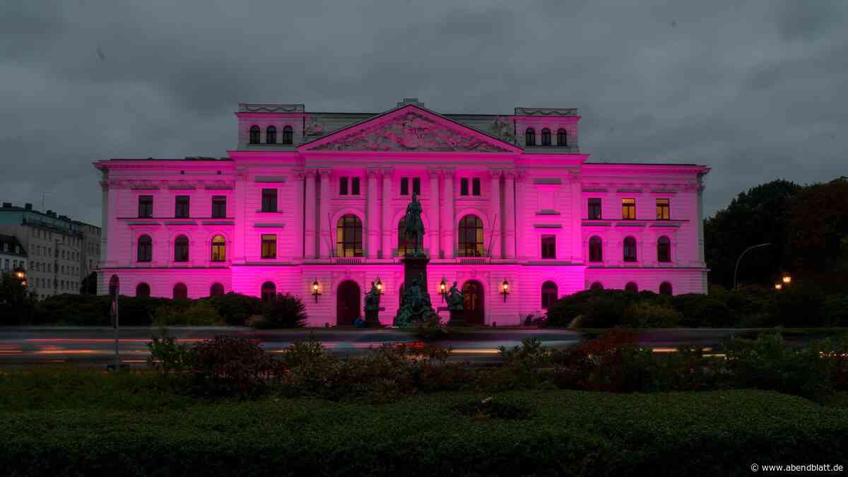Außergewöhnlicher Anblick: Warum Hamburger Wahrzeichen schon bald pink leuchten