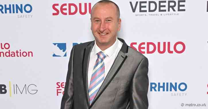 Andrew Whyment celebrates rarely seen son as he turns 18