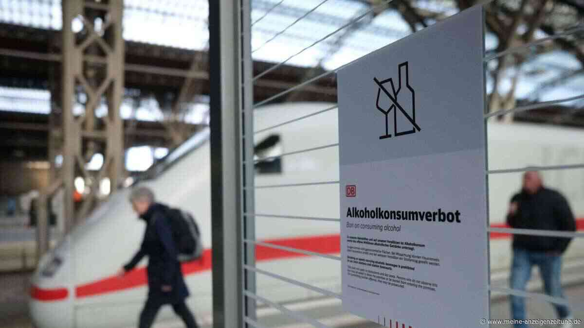 Wegen Gewalt am Bahnhof: Die Bahn verbannt Alkohol aus 5700 Stationen