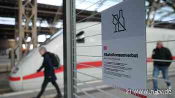 Bahn will Sicherheit erhöhen: Alkoholverbot tritt an allen deutschen Bahnhöfen in Kraft