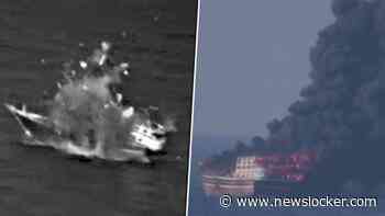 Amerikaans leger valt Iraans schip aan in Straat van Hormuz