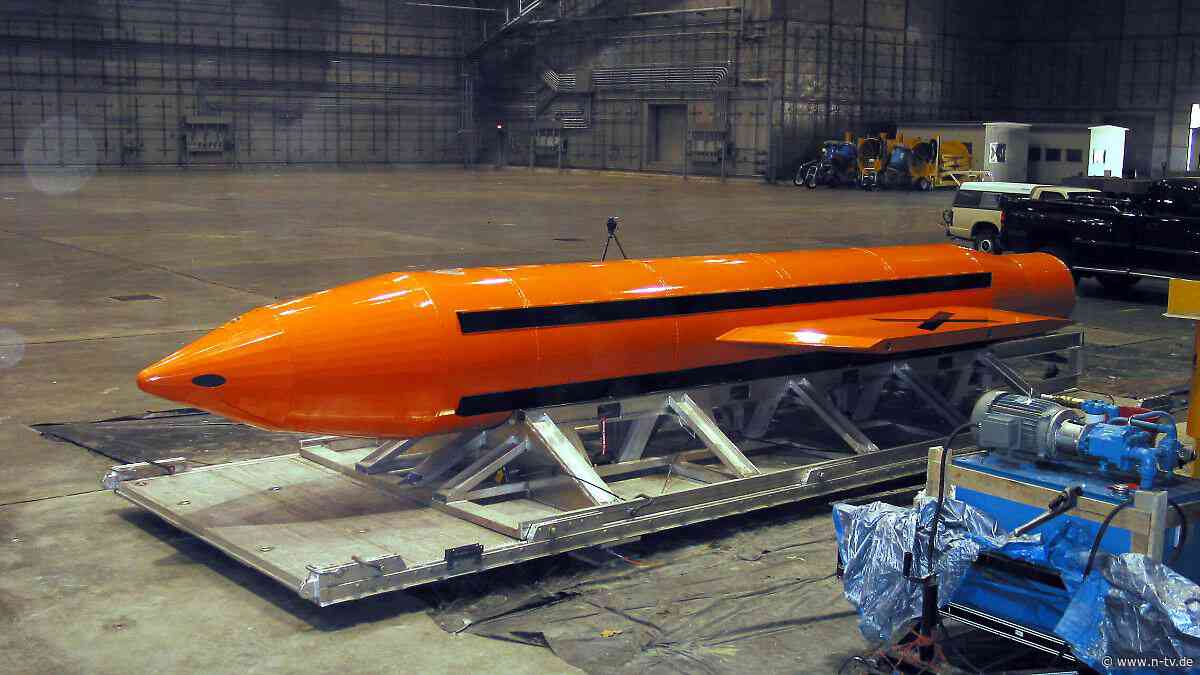 Effektivität strittig: USA erwägen offenbar Einsatz der "Mutter aller Bomben"