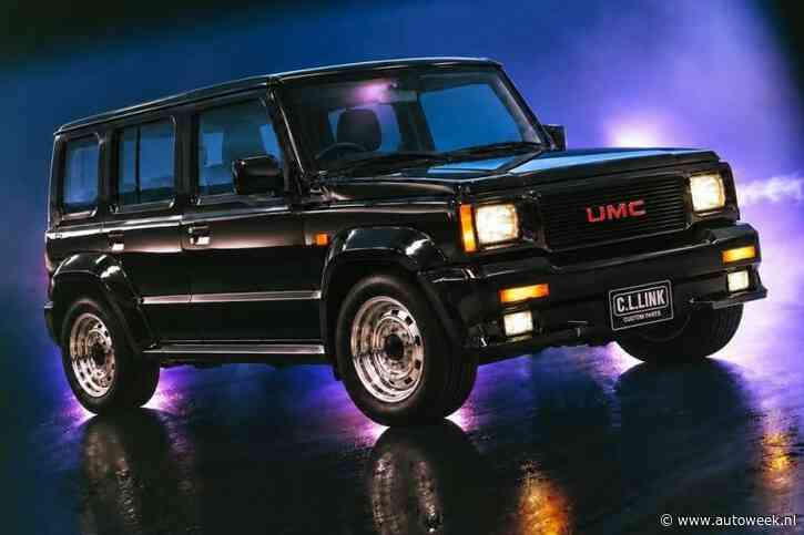 Dit is geen GMC Typhoon, maar een Suzuki Jimny!