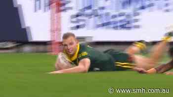 Turbo lights up World Cup with 90m try
