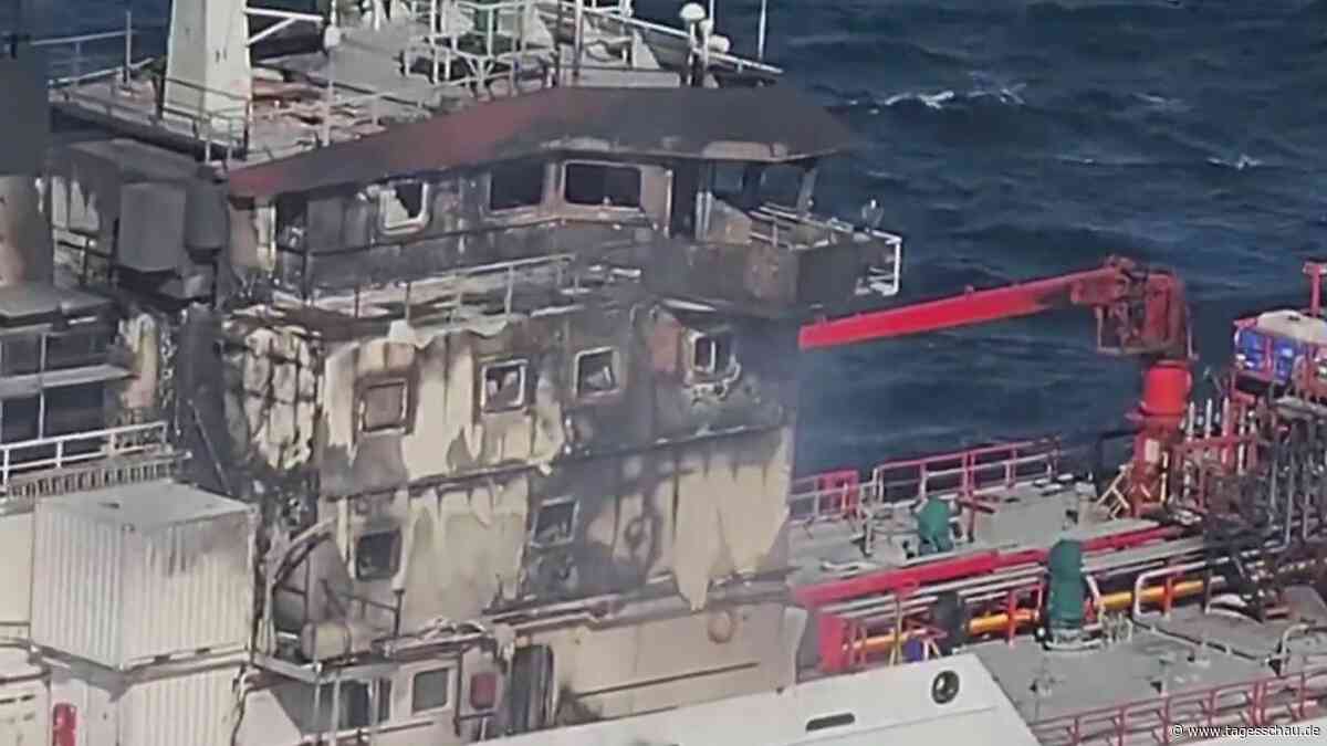 Erneut Feuer auf Handelsschiff vor Rumäniens Küste