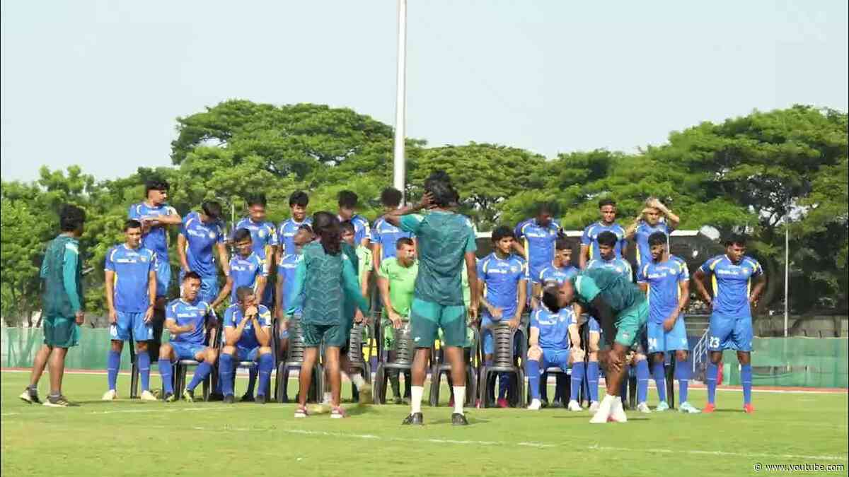 The making of our 2026/27 squad photo. 📸#AllInForChennaiyin