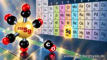 Molekül aus superschwerem Element