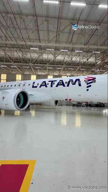 First Look: LATAM Airlines Embraer E195-E2