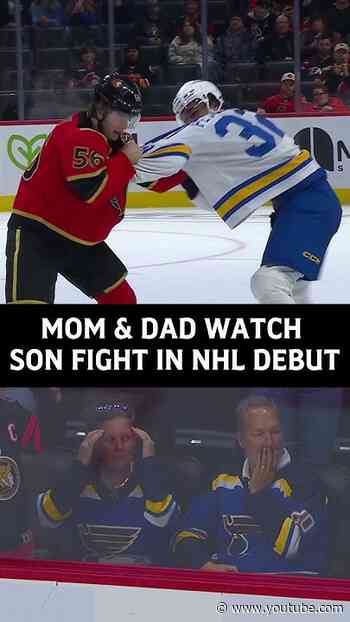 Dylan Peterson fights with parents in front row