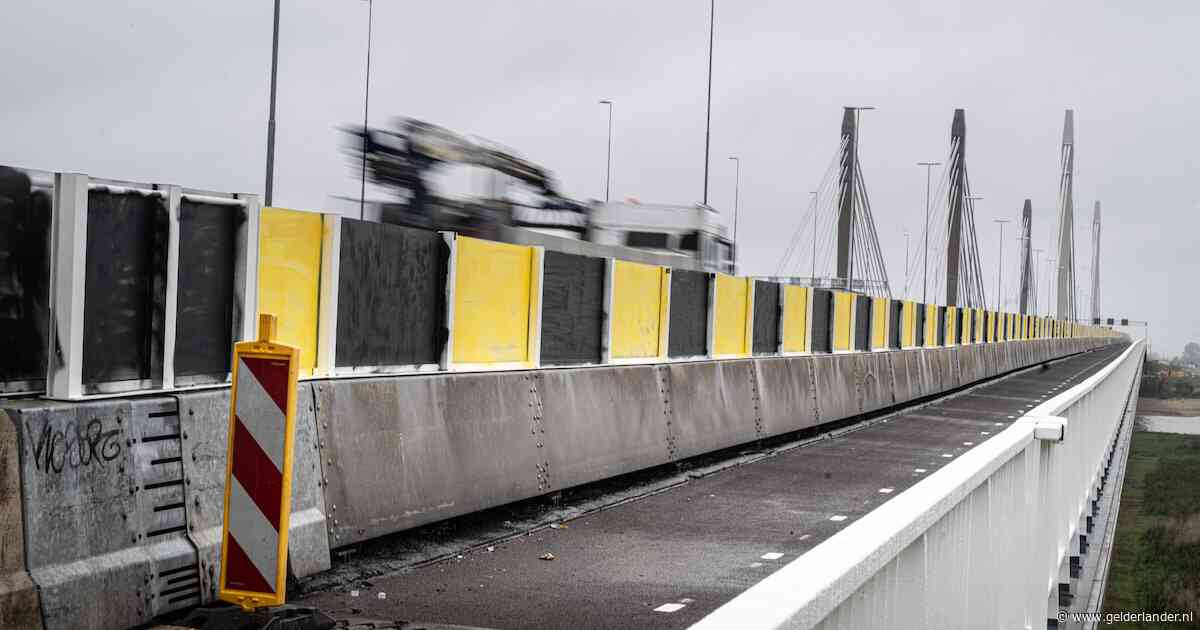 ‘Gele en zwarte graffiti moet zo snel mogelijk van de brug af’, maar dat lijkt voorlopig niet te gebeuren