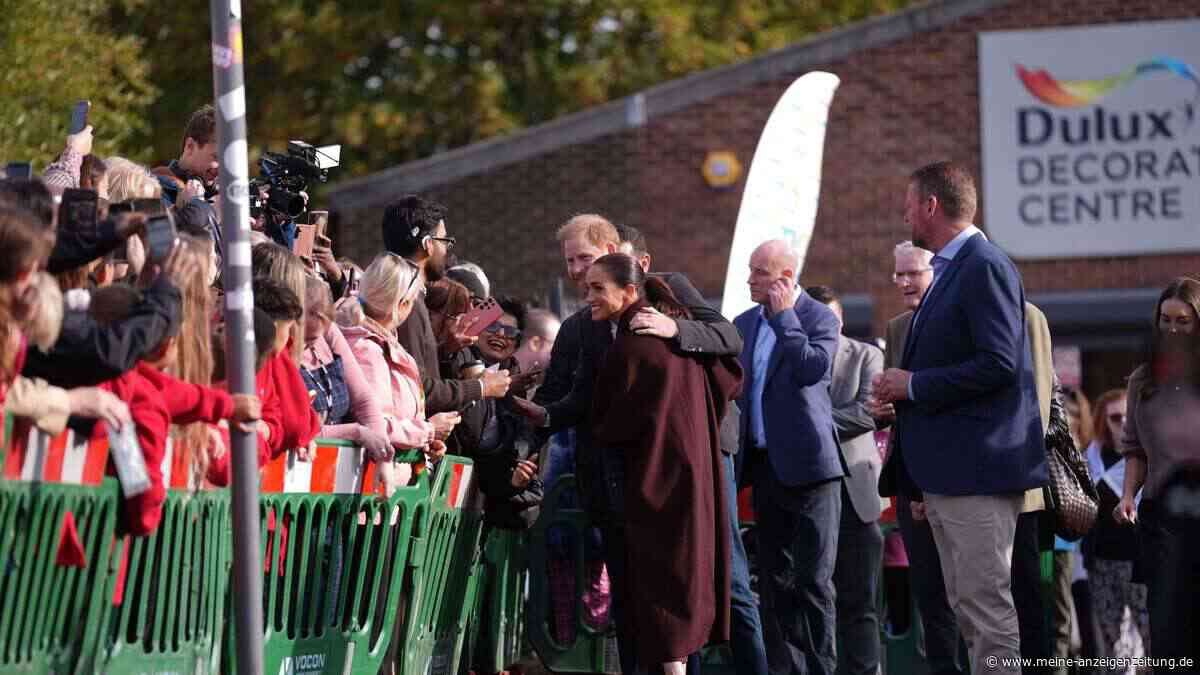 Harry und Meghan zeigen sich erstmals seit Rückkehr