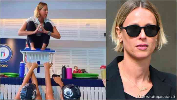 Federica Pellegrini ai suoi allievi: “Se la sera prima vi viene un cagotto, il giorno dopo non gareggiate? Sì, gareggiamo anche con 40 di febbre. Dipende da quanto lo vuoi”. Scoppia la polemica