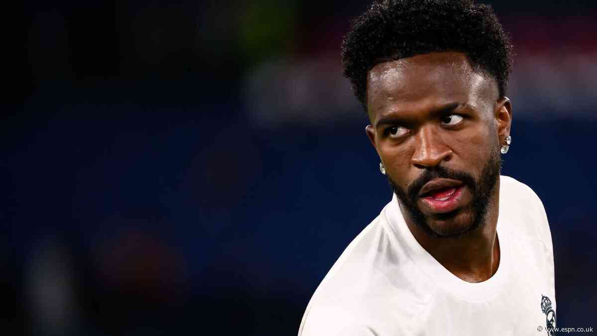 'Angry' Vinícius Júnior vows to rediscover form