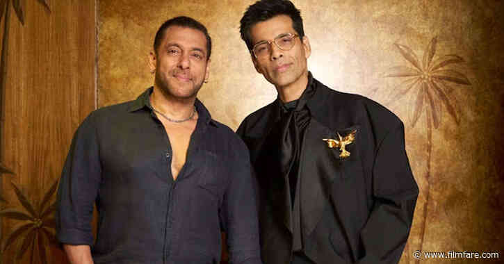 Salman Khan takes a dig at Karan Johar Says âœYou Were Scared Of Me Because Of Shah Rukh Khanâ