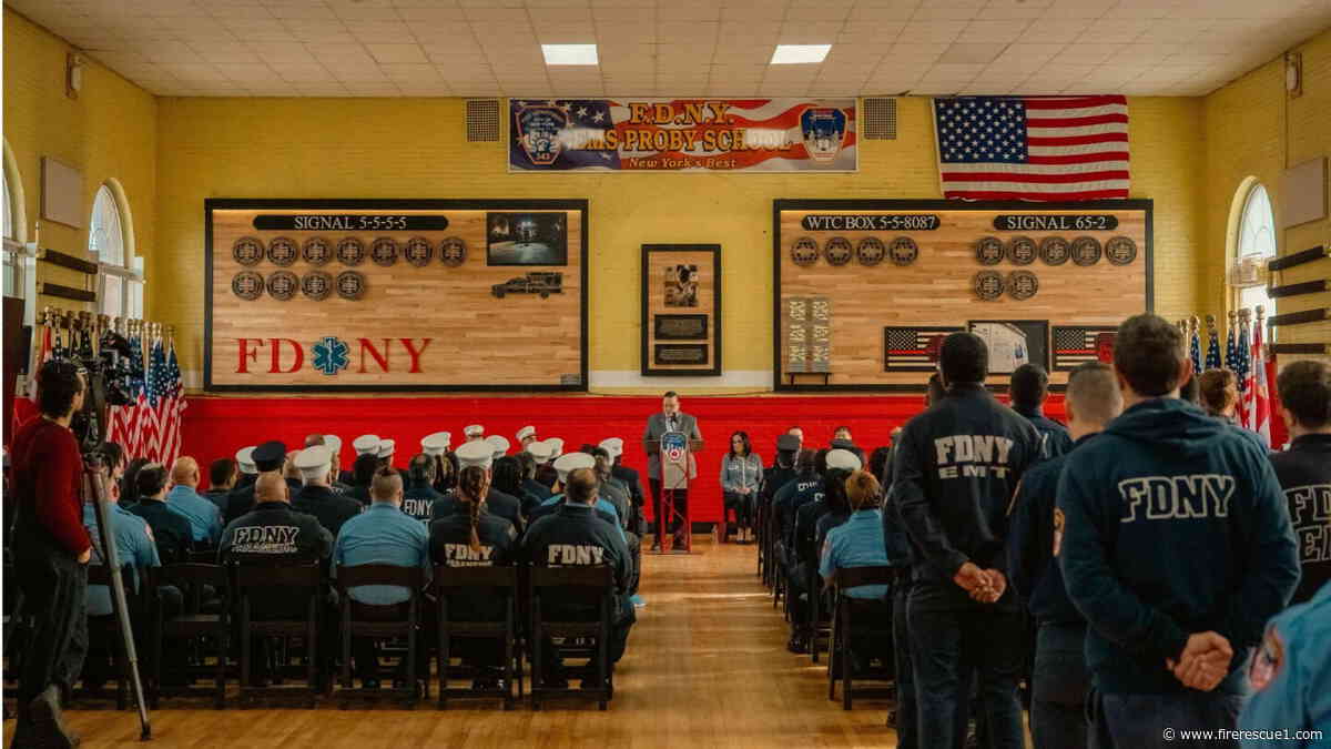 FDNY memorial wall honors EMS members lost to WTC-related illness, line of duty