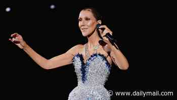 Celine Dion wears sparkling Chanel gown and diamond star necklace inspired by her Oscars moment 30 years ago for her final Paris shows