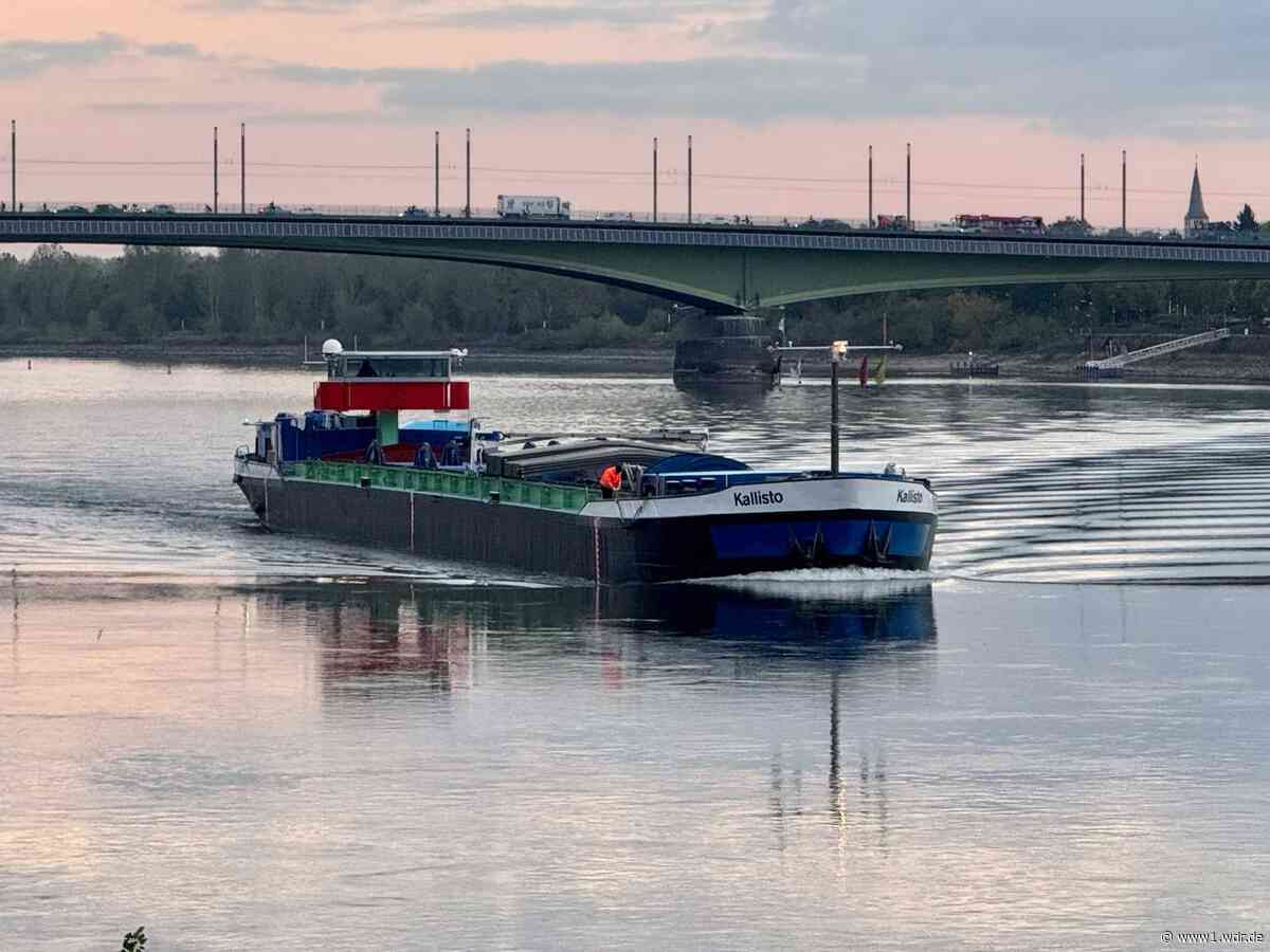 Niedrigwasser im Rhein: Unterwegs mit einem Kapitän