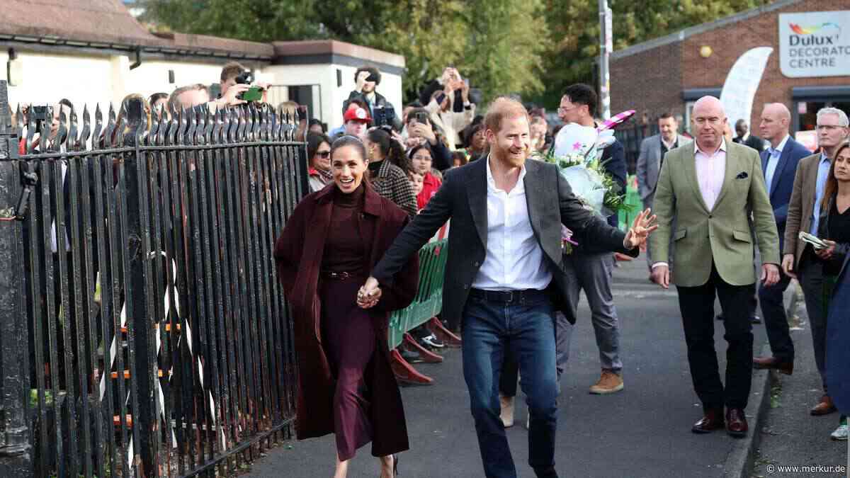 Bittere Realität: Keine Polizeibeamten beim ersten öffentlichen Auftritt von Harry und Meghan