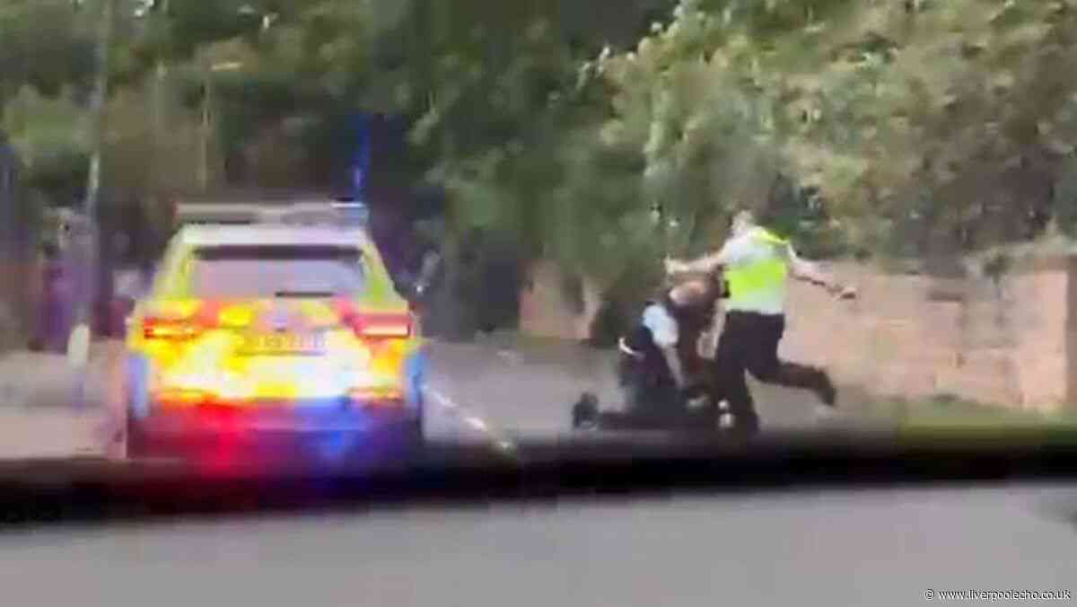 Police officer who 'volleyed' suspect avoids disciplinary action