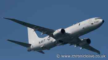 US Navy 'sumarine hunter' declares emergency over UK after RAF base launch