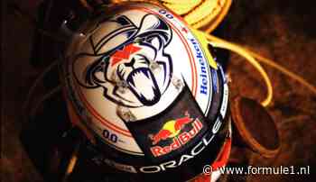 Max Verstappen onthult nieuwe helm, Red Bull pakt uit voor GP Verenigde Staten
