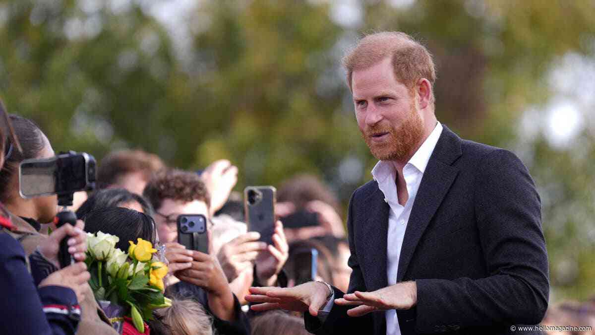 Prince Harry's 1-word verdict on UK return after dodging questions - watch