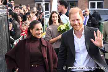Meghan says ‘it’s great to be back’ at first joint engagement since UK return