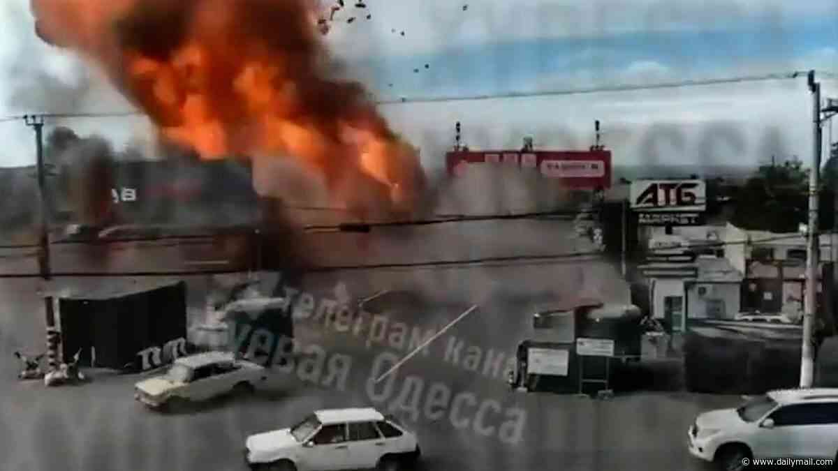 Kremlin accuses Zelensky of derailing Trump's 'peace efforts' by renewing attacks on Russian energy - while obliterating Ukrainian supermarket in drone attack