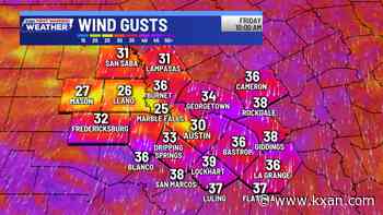 Overnight cold front brings high winds, cold mornings