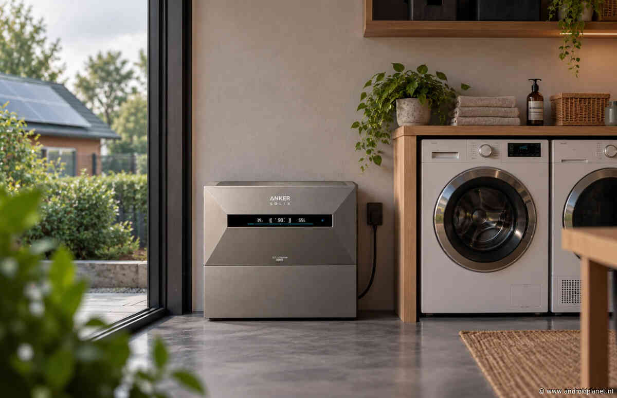 Deze Anker Solix-thuisbatterij schaf je met 50 procent korting aan (maar er is één voorwaarde)