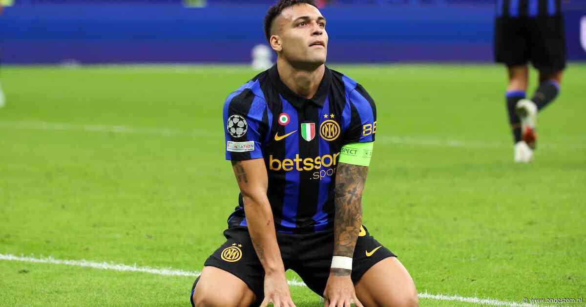 Inter in uitwedstrijd tegen Feyenoord zonder geblesseerde topscorer Lisandro Martínez