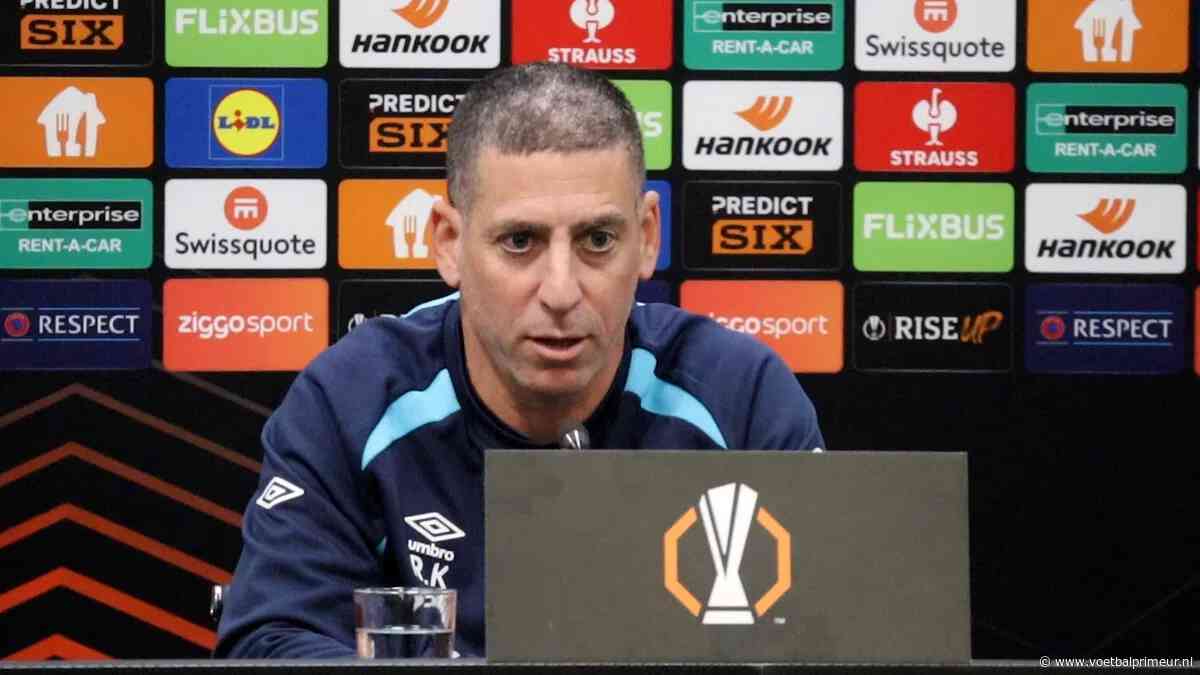 Hapoel-trainer duidelijk voor duel met AZ: 'Wij praten alleen over voetbal...'