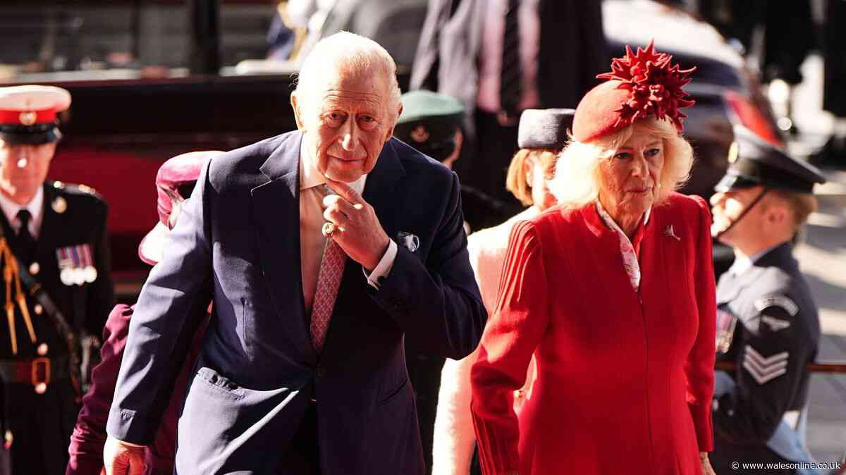 Protests and high security as King Charles and Queen Camilla visit Cardiff - live updates