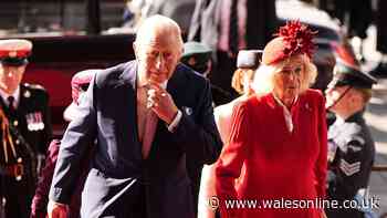 Protests and high security as King Charles and Queen Camilla visit Cardiff - live updates