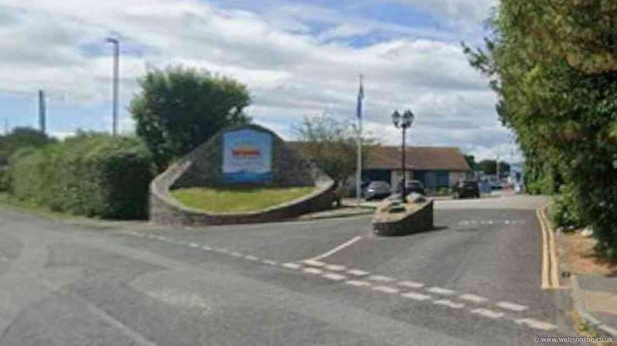 Holidaymaker dived through caravan window after being confronted by man with knife