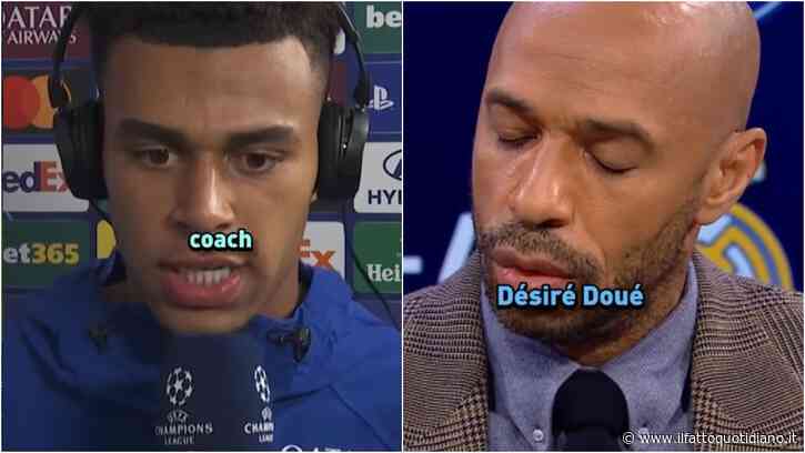 “Non so se la gente sa che ti ho allenato. Io ci credevo e ora lo stai dimostrando”: Thierry Henry celebra Doué. La sua risposta commuove anche Beckham