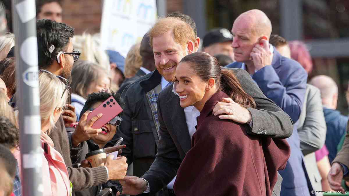 Prince Harry and Meghan live: Duchess of Sussex says 'it’s great to be back' as crowds cheer