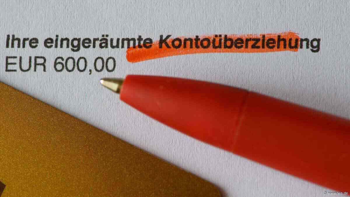 Bis zu 15,39 Prozent Dispozins: So teuer wird das Minus auf Ihrem Konto
