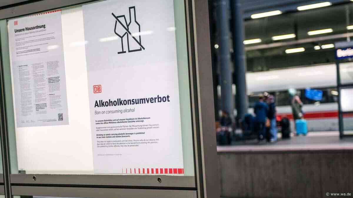 Kein Alkohol mehr am Bahnhof? Was das neue Verbot bedeutet und welche Ausnahmen gelten
