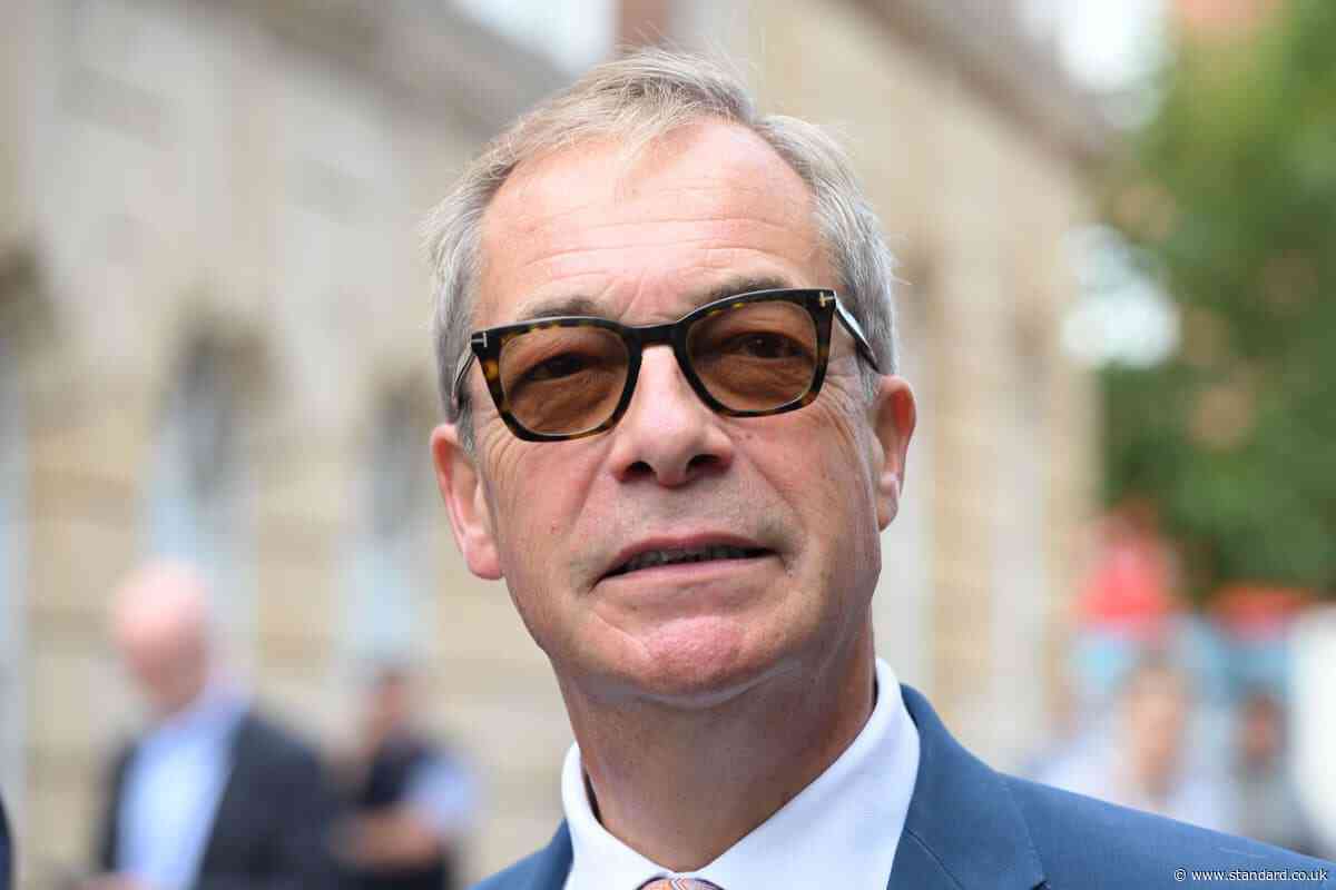 The establishment ‘want us out of the picture’, says Nigel Farage after TV probe