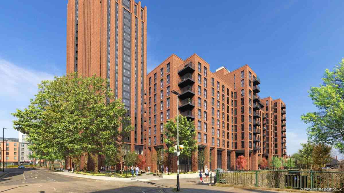 Huge 25-storey tower block next to M32 to greet Bristol visitors