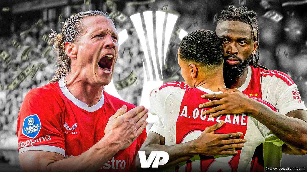 Ajax en Twente azen op eerste winstbonus: de inkomsten in de Conference League