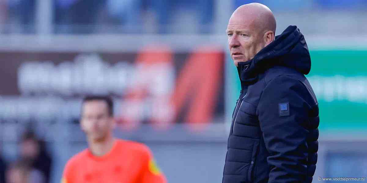 PEC baalt van ontslag Van der Vegt: 'De spelersgroep was ook aangedaan...'
