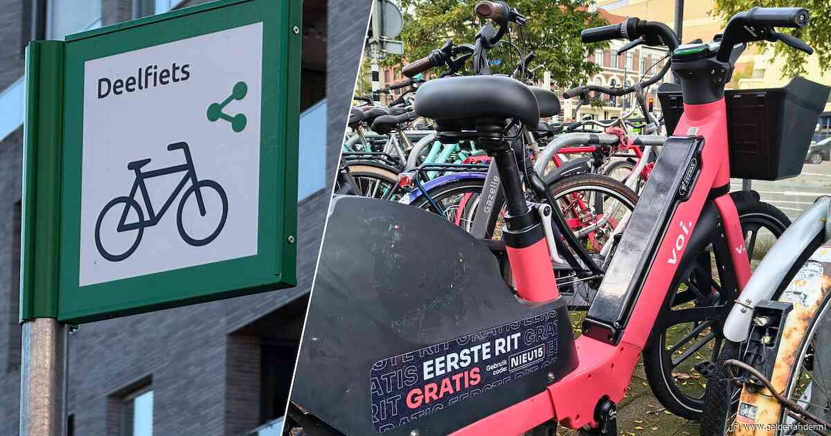 Deelscooters zijn weg, nu komen er 400 deelfietsen naar Arnhem, die volgens sommigen veel te duur zijn