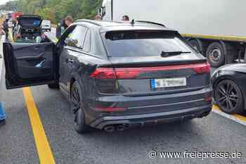 Festnahme auf A4 in Sachsen: 140.000 Euro teuren Audi SQ8 sichergestellt