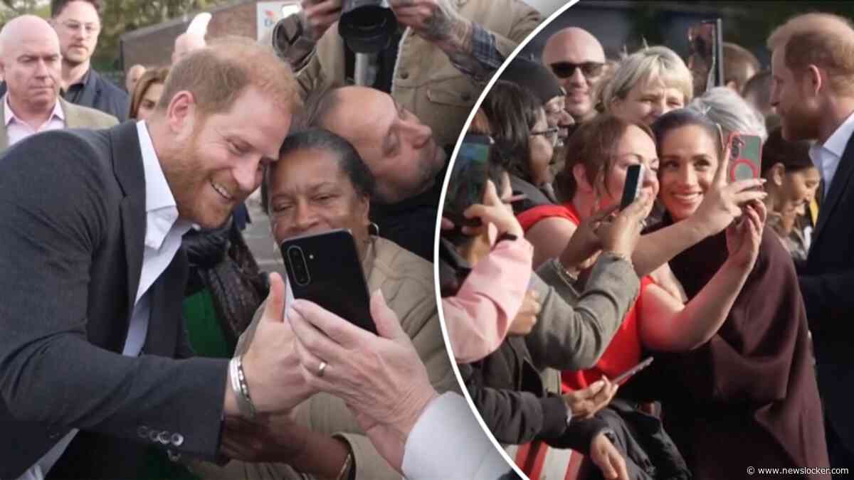 Harry en Meghan verschijnen voor het eerst in het openbaar na terug in Verenigd Koninkrijk
