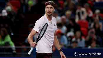 Erfolg über de Minaur: Der Knöchel hält: Zverev marschiert ins Halbfinale von Shanghai
