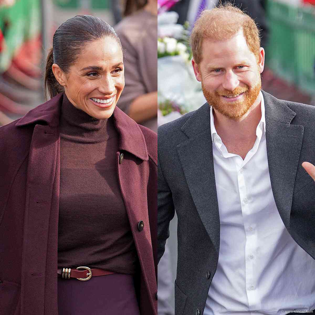 Meghan Markle, Prince Harry Make First Joint Public Appearance in U.K.