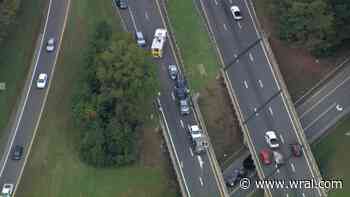 Sky 5: At least 7 vehicles involved in I-85 chain reaction crash near Durham