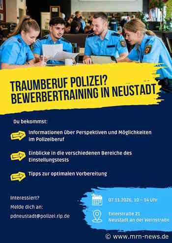 Neustadt/Weinstraße – Bewerbertraining am 07.11.2026